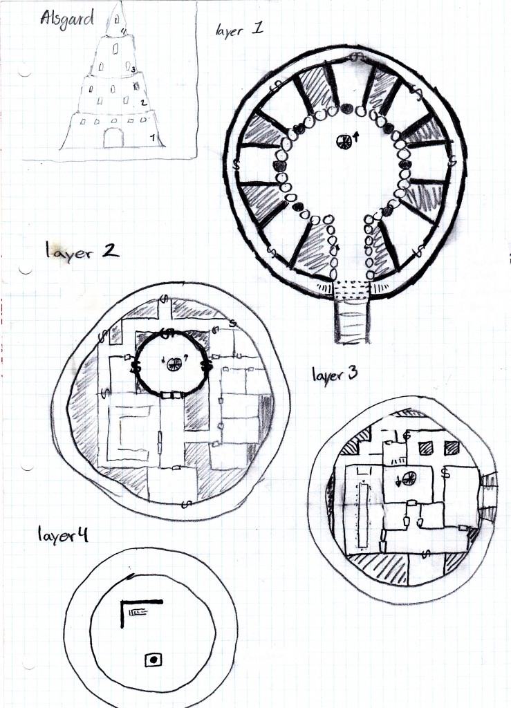 Alsgard Tower, a black knight's seat of power.